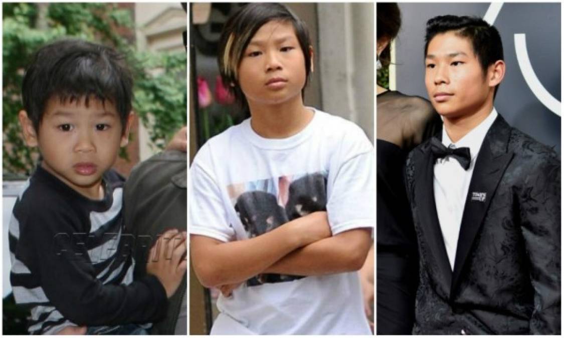 Pax: En 2007 el niño vietnamita se unió a la familia. A sus 14 años, Pax aparenta más edad de la que tiene debido a su porte serio y elegante.