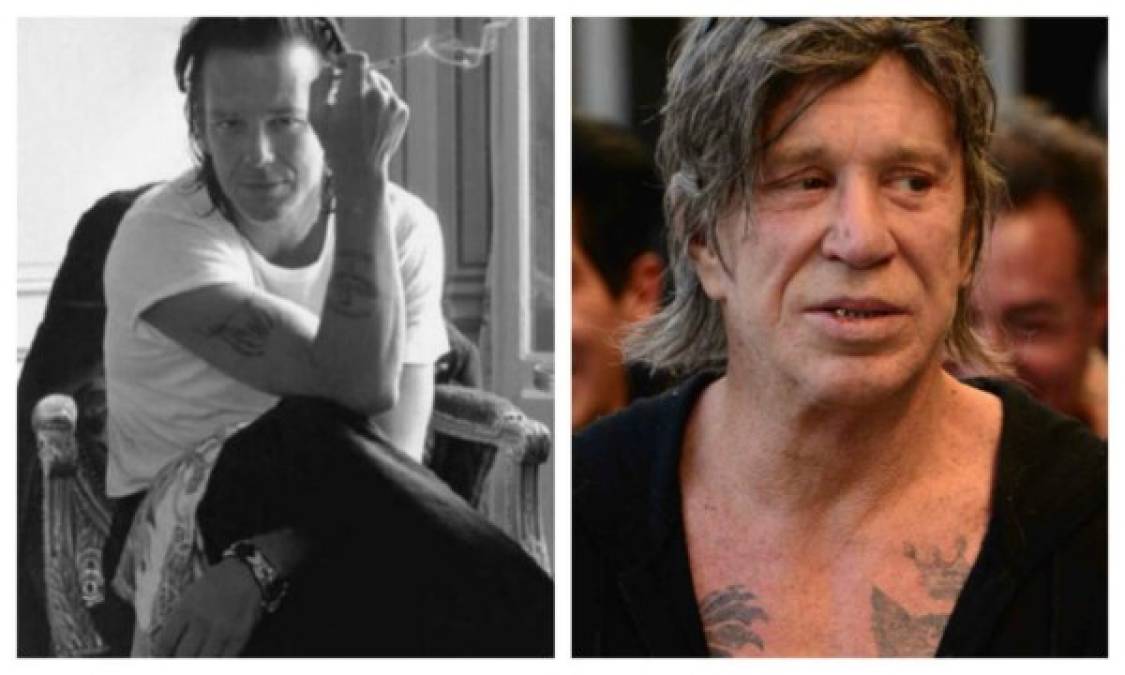 Mickey Rourke se ha convertido en una leyenda de Hollywood por sus cirugías. El atractivo actor de 9 semanas y media se dio a la mala vida. A las mujeres, el juego, el alcohol y la droga. Intentó ser boxeador y salió escarmentado. Y entre treta y treta siempre pasaba por el bisturí para intentar arreglar algo que hace mucho que no tenía arreglo. Su aspecto le ha convertido en una leyenda en Hollywood sobre qué es lo que no debes hacer con tu imagen si quieres triunfar y tener una larga carrera.<br/>