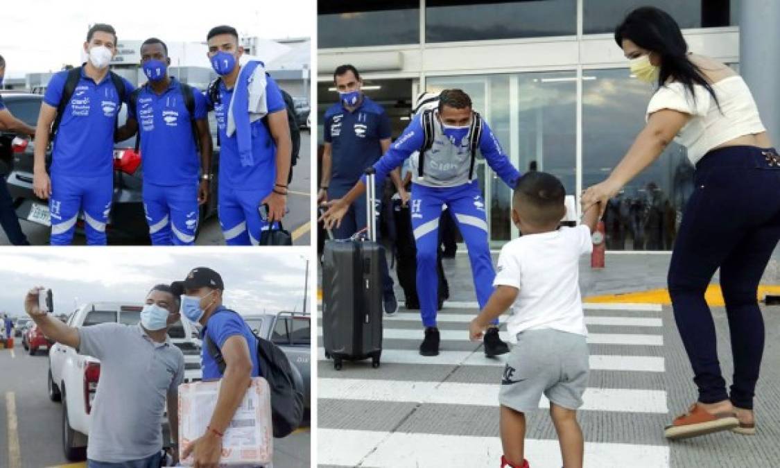 Con mucha algarabía y reconocimiento fueron recibidos los jugadores de la Selección Sub-23 de Honduras, luego de conquistar el boleto para los Juegos Olímpicos de Tokio 2021. Fotos Neptalí Romero