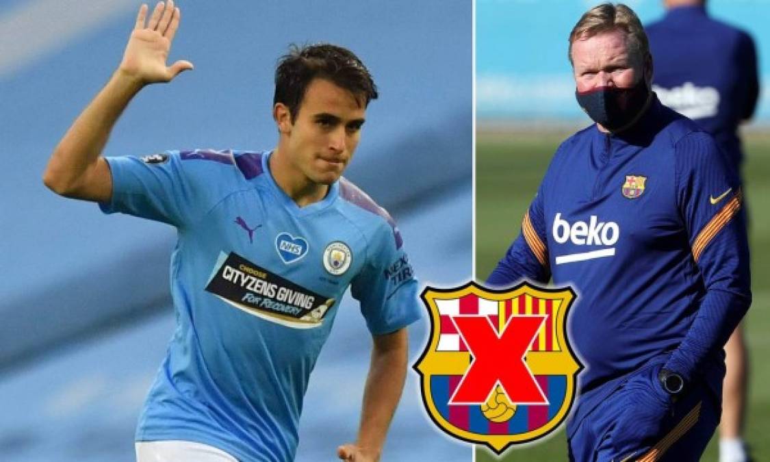 Eric García, central del Manchester City, no llegará al FC Barcelona este verano después de que el conjunto azulgrana no esté dispuesto a pagar los 25 millones de euros que exige el cuadro citizen, apostando el cuadro culé por la llegada a coste cero del internacional español a partir del próximo verano, en 2021.