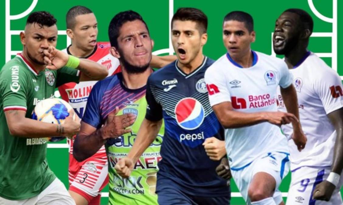 Te presentamos el mejor 11 ideal del Torneo Apertura 2019 de la Liga SalvaVida de Honduras que conquistó el Olimpia.