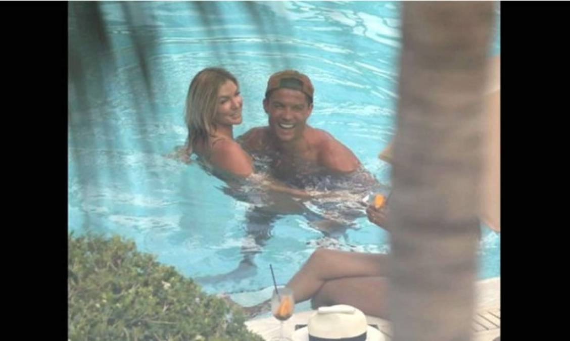 Cristiano Ronaldo se la ha pasado muy bien con Cassandra Davis.