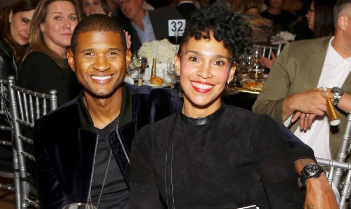 Se casaron al año siguiente y tienen dos hijos. Se divorciaron en 2009. La mala experiencia de Usher con su anterior estilista no le ha afectado para elegir a su actual novia. Grace Miguel es otra de sus estilistas, así como su co-manager.