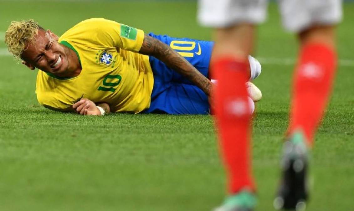 Neymar y Brasil han decepcionado en su debut en el Mundial de Rusia al empatar 1-1 ante Suiza.