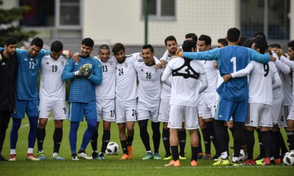 La selección persa disputa su quinto Mundial y ocupa el puesto 36 en el ránking de la FIFA.