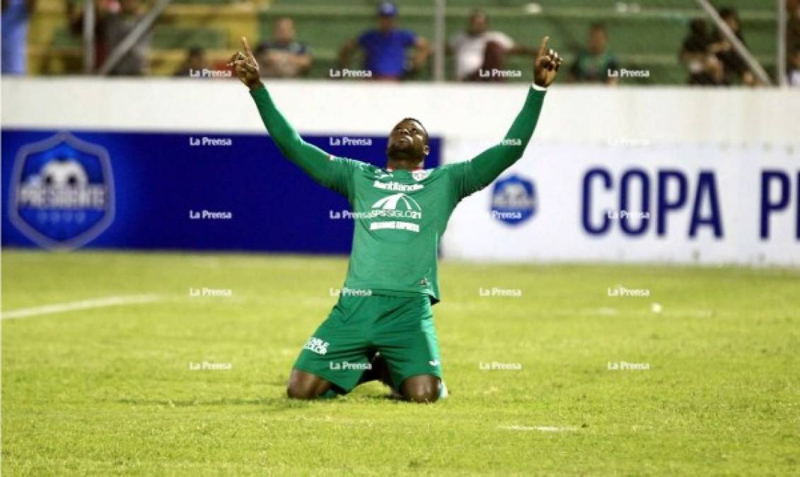 El colombiano Yustin Arboleda marcó el penal decisivo para la victoria del Marathón.