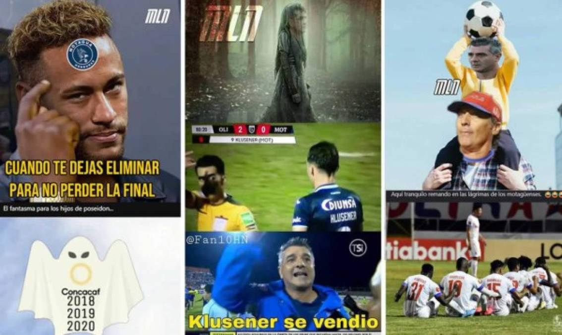 Los divertidos memes que dejó la eliminación del Motagua tras perder 2-0 contra el Olimpia en los cuartos de final de la Liga Concacaf en el estadio Nacional de Tegucigalpa.