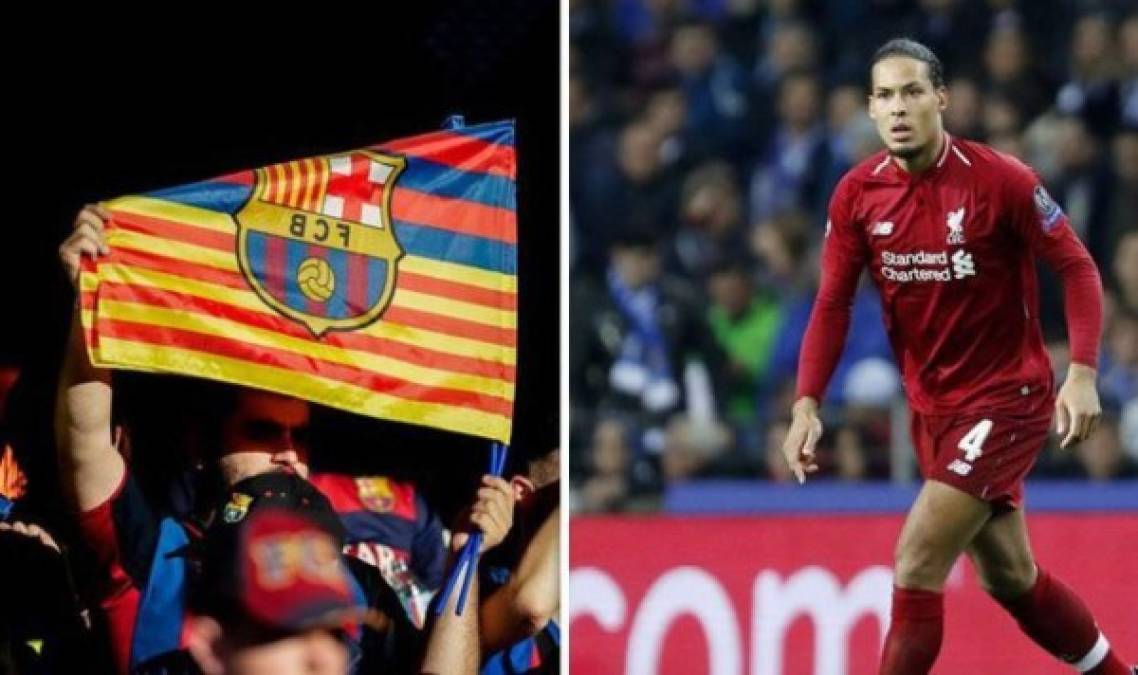 Virgil van Dijk cuenta con 28 años de edad e inclusive el futbolistas le abrió las puertas al interés del Barcelona por ficharlo. 'Cuando llaman a la puerta es difícil decir que no”, indicó.