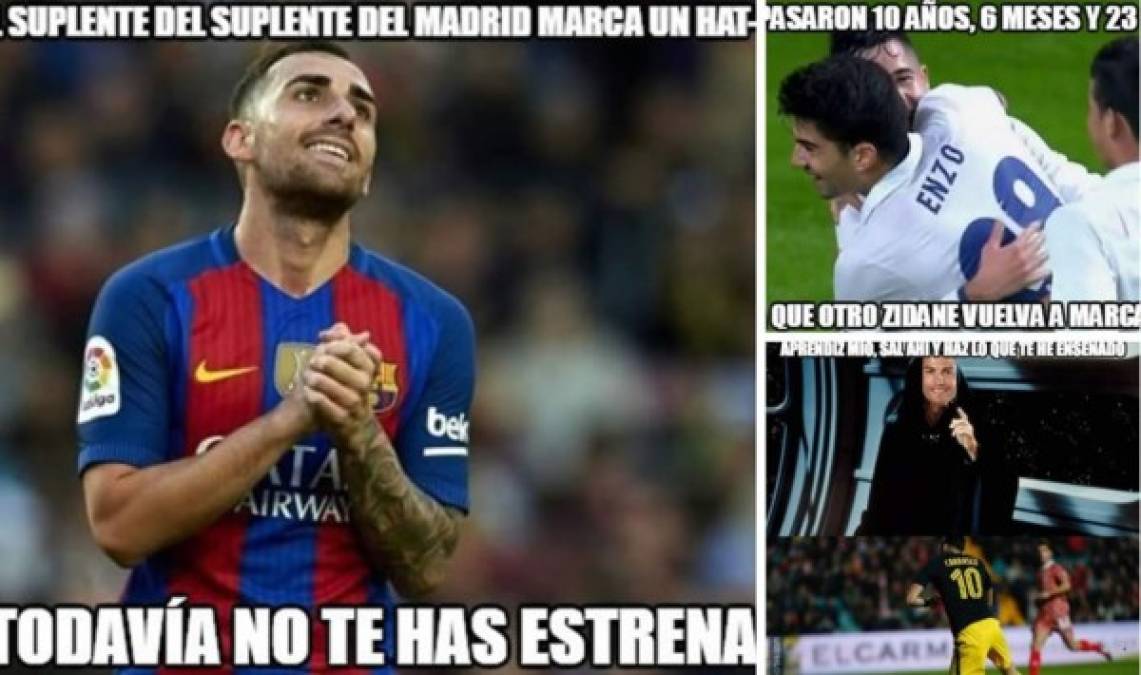 Las redes sociales reacionaron con burlas para el Barcelona por el empate contra el Hércules en la Copa del Rey y con elogios para el Real Madrid por la goleada al Cultural Leonesa. Estos son los divertidos memes.