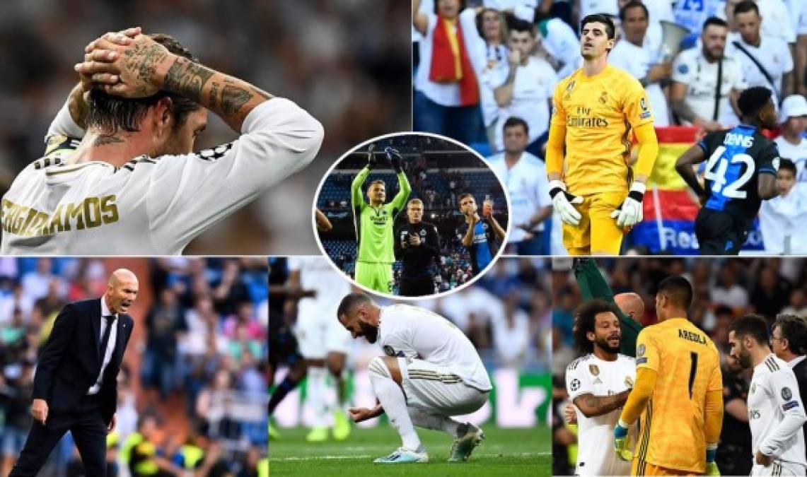 Las imágenes que dejó el empate del Real Madrid (2-2) contra el Brujas belga en la UEFA Champions League.