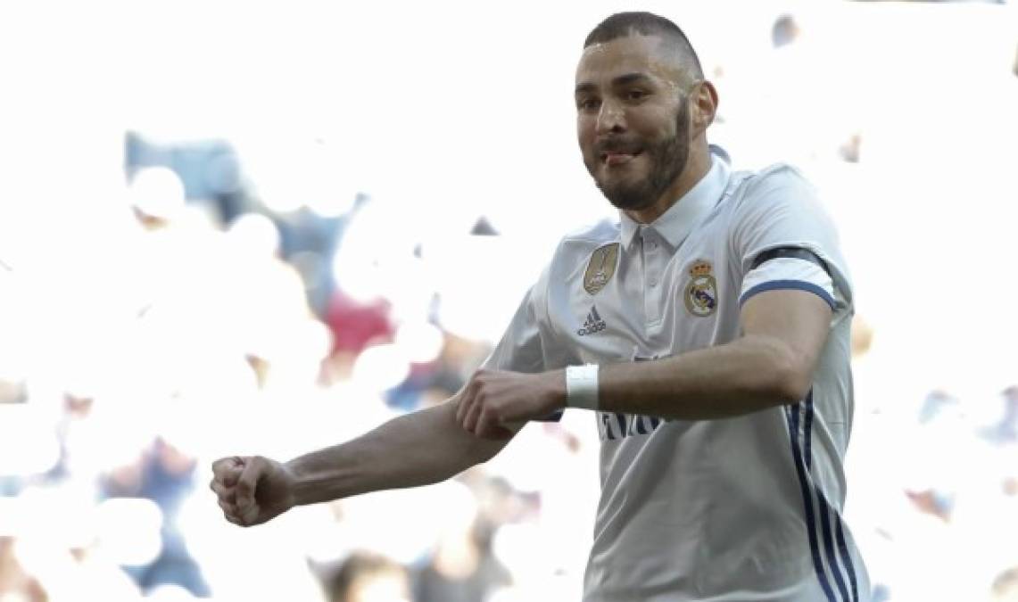 Benzema es clave en la ofensiva del Real Madrid.