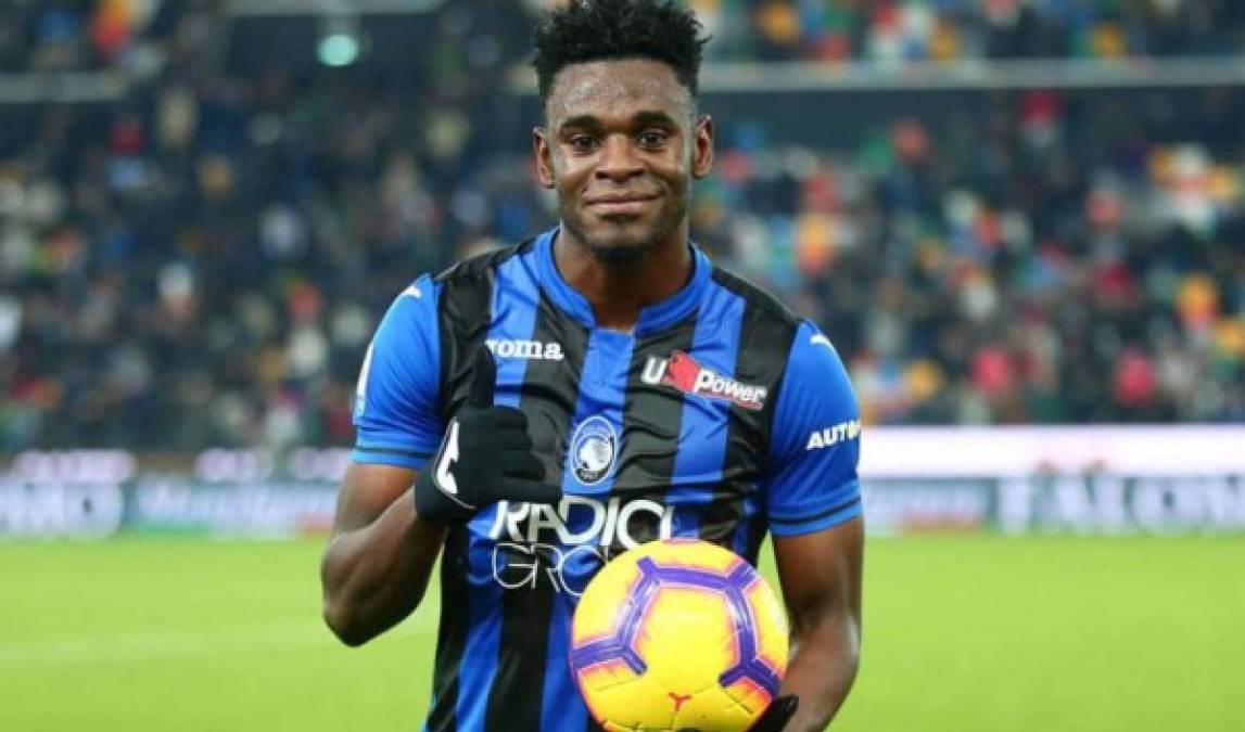 10- Duván Zapata: 17 goles (Atalanta, Italia)<br/>