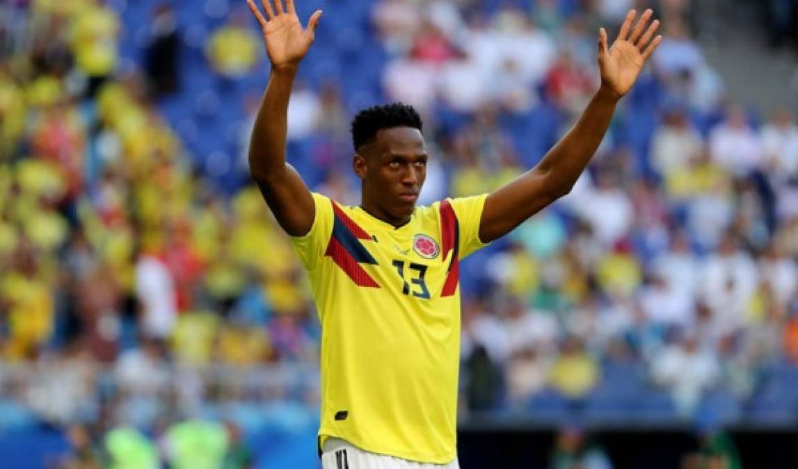 Yerry Mina (Colombia): Protagonista inesperado, fue el central que más influyó en el juego de una selección. Sus casi dos metros y su imponente salto le permitieron ser un recurso ofensivo a Colombia, cuando vinieron mal dadas. Llegó con su cotización a la baja por la falta de oportunidades en el Barcelona y, tras el Mundial, ya tiene numerosos pretendientes para la próxima campaña.