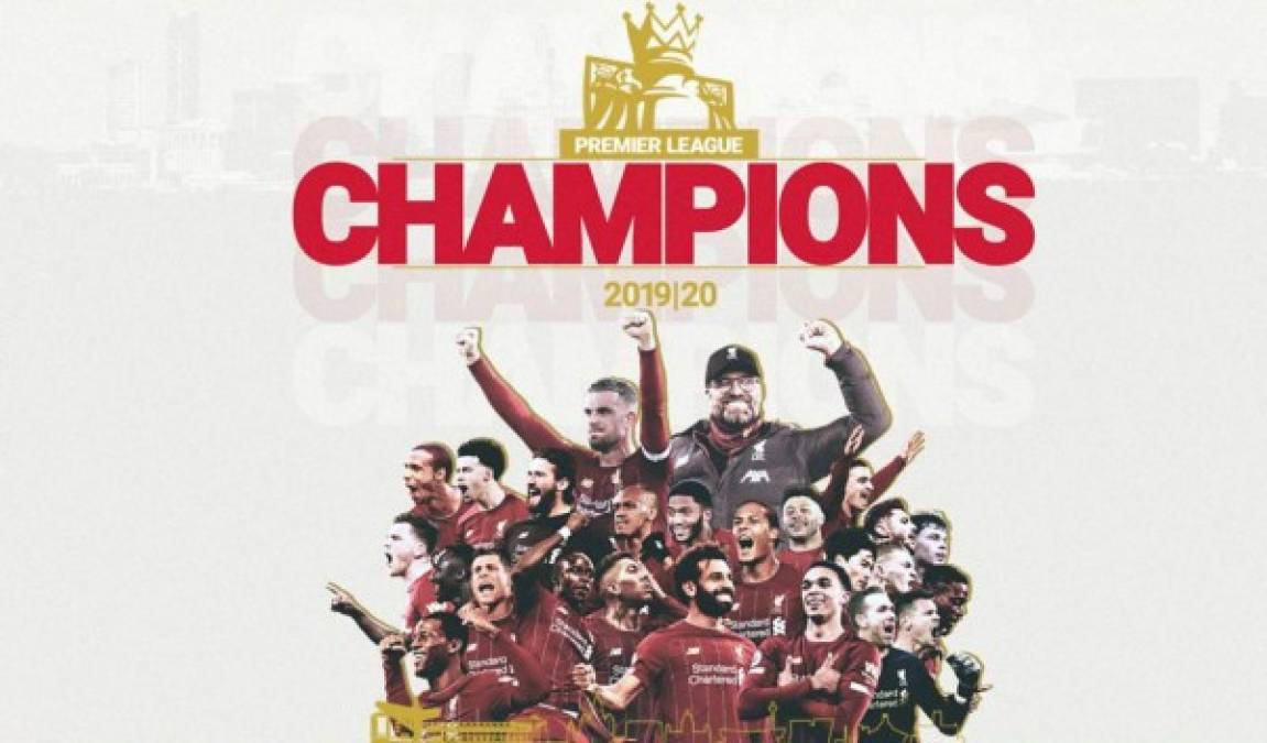 El último título del Liverpool en la liga inglesa había sido en 1990 y el éxito de esta temporada llegó además después de tres meses de parón por la pandemia del nuevo coronavirus, que por un momento hizo pensar en una cancelación definitiva del curso.