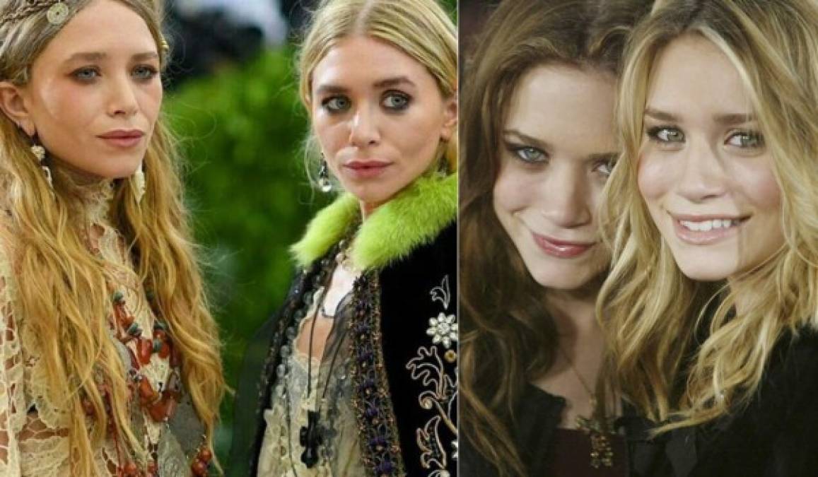 Las hermanas Mary Kate y Ashley Olsen, famosas en los años 90 por participar en la serie Full House, entre otros programas, se llevaron todas las miradas, pero no precisamente por deslumbrar con su belleza.