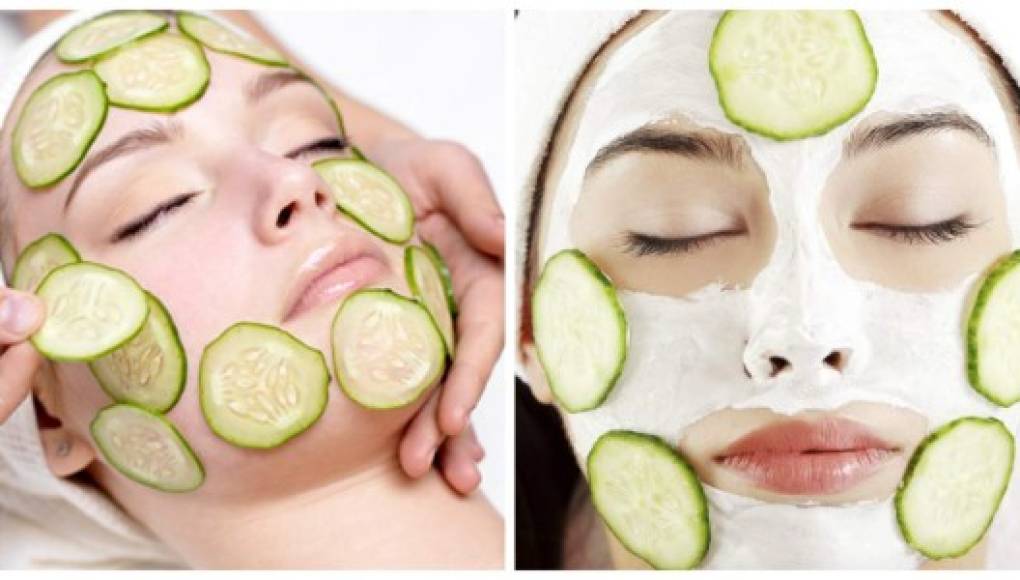 Mascarilla de pepino para la piel grasa