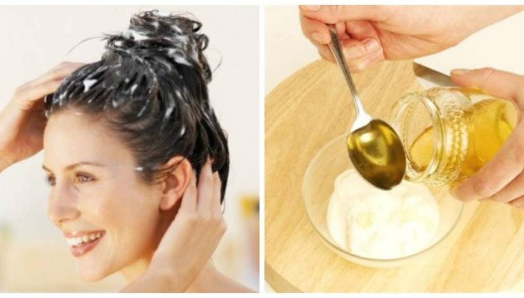 Miel y yogur para fortalecer el cabello