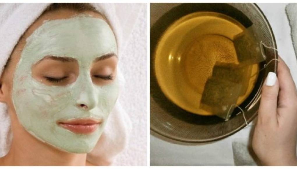 Como limpiar la cara con té verde
