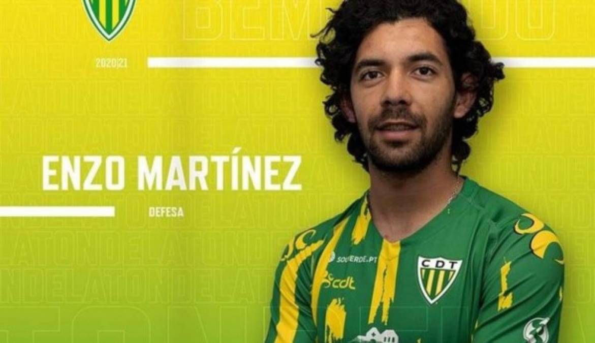 El Tondela anunció el fichaje del defensa uruguayo Enzo Martínez, que llega cedido por el Peñarol durante un año en una operación que incluye una opción de compra para el club de la Primera división lusa.