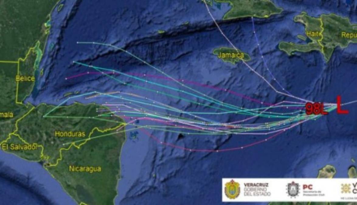 Copeco ratificó hoy por tiempo indefinido la alerta roja en todo el país por la amenaza de que una onda tropical que se encuentra en el mar Caribe se convierta en el ciclón Iota, con probabilidad del 90%, y afecte el territorio nacional a partir del próximo domingo en la noche.