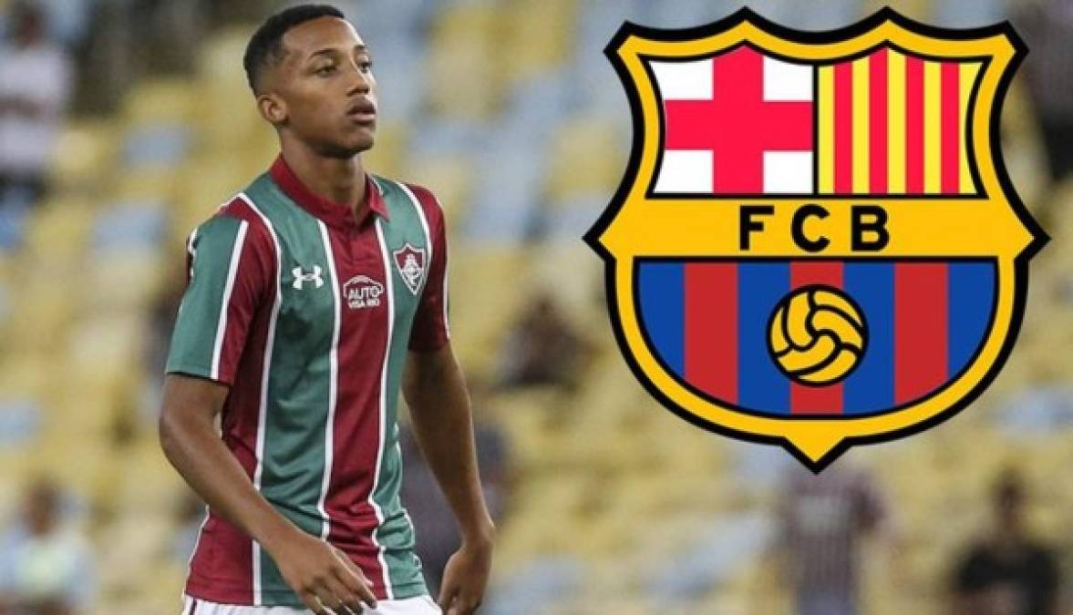 La nueva perla brasileña que enamora al Barça. Se llama Joao Pedro, es delantero y juega en el Fluminense. Según el diario Sport hay muy buenos informes en el Camp Nou, aunque el Watford lo tiene fichado para incorporarlo en 2020.