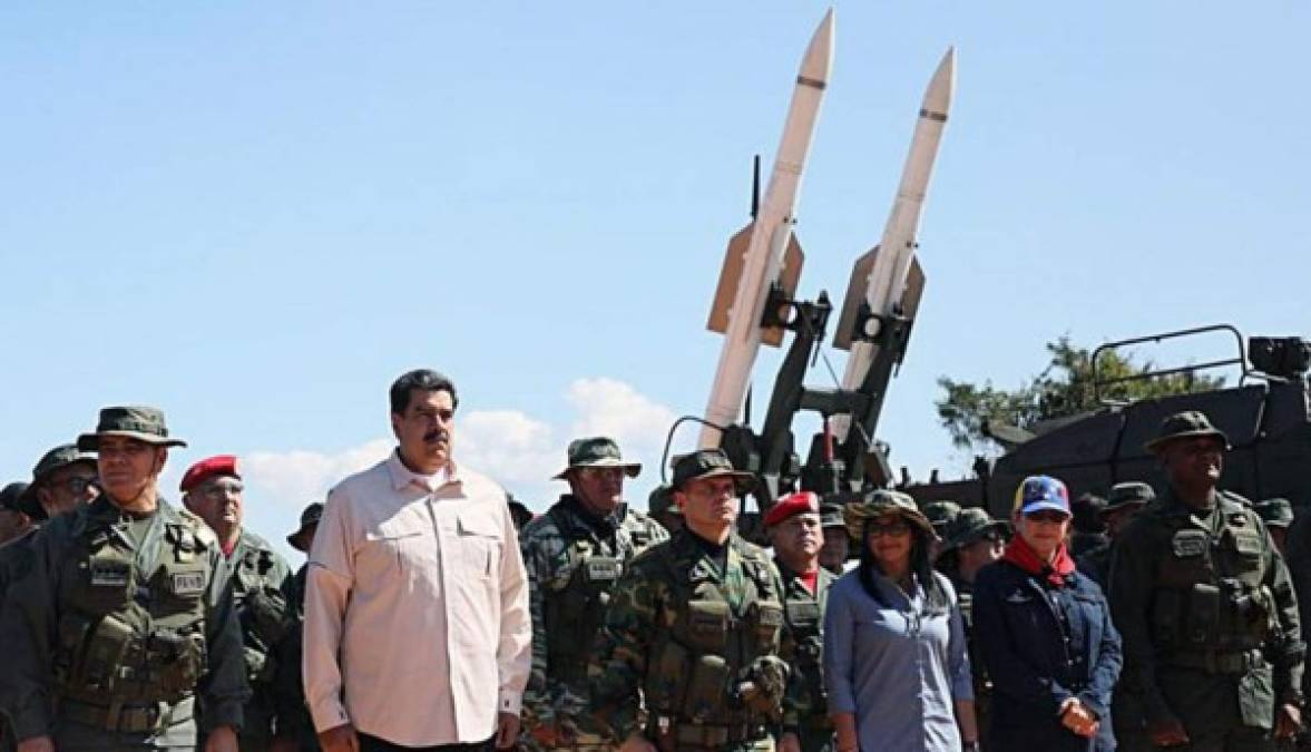 Venezuela ha invertido millones de dólares en adquirir armamento ruso durante el mandato de Maduro.