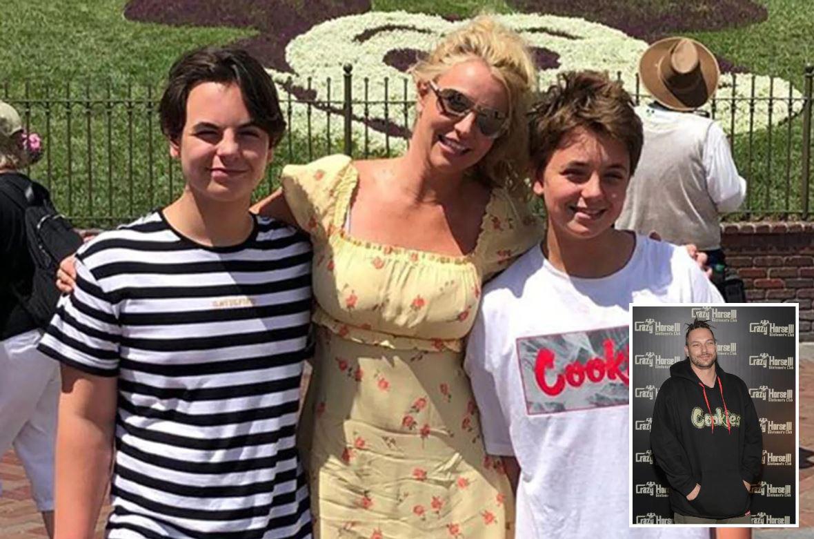 Britney también ha tenido enfrentamientos con sus hijos Sean y Jayden.