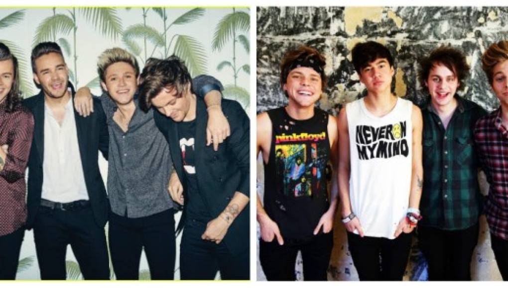 Duelo entre 1D y 5SOS