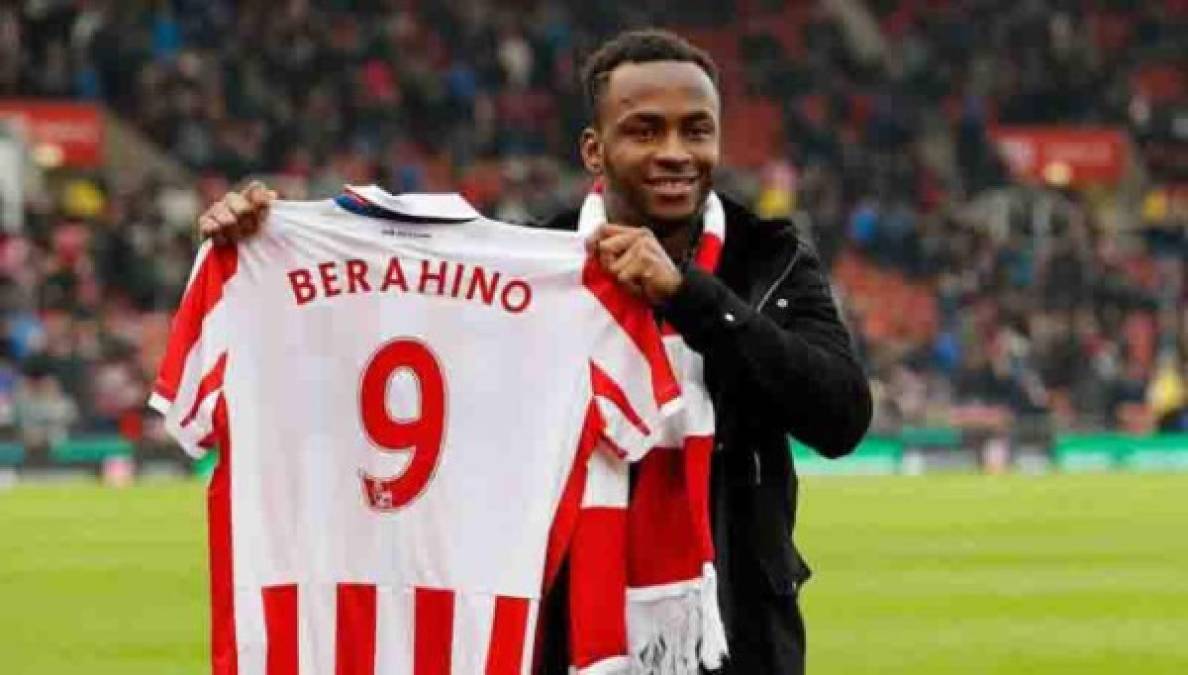 Saido Berahino cuenta con 24 años de edad y juega en el Stoke.