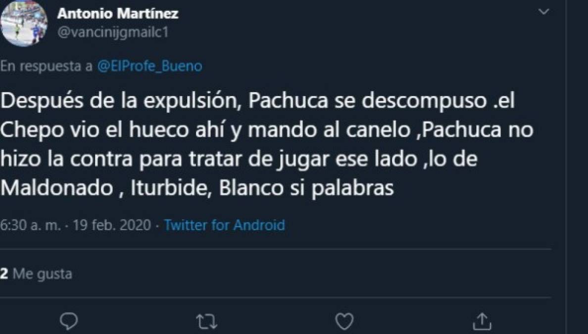 Denil Maldonado es señalado por seguidores del Pachuca.