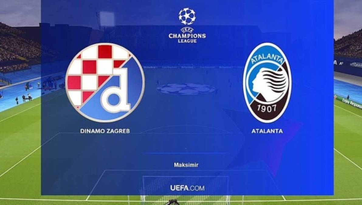 Dinamo Zagreb vs Atalanta: (Miércoles 18 de septiembre, comenzará a la 1 de la tarde).