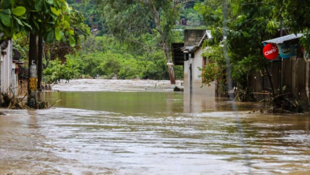 Producto de las lluvias generadas por Iota en todo el país, sobre todo en los departamentos del occidente, el río Ulúa registró una crecida que llegó al Valle de Sula en horas de la madrugada de este miércoles, lo mismo el río Chamelecón,generando filtraciones de agua en varias colonias que anteriormente resultaron afectadas durante el paso de Eta.