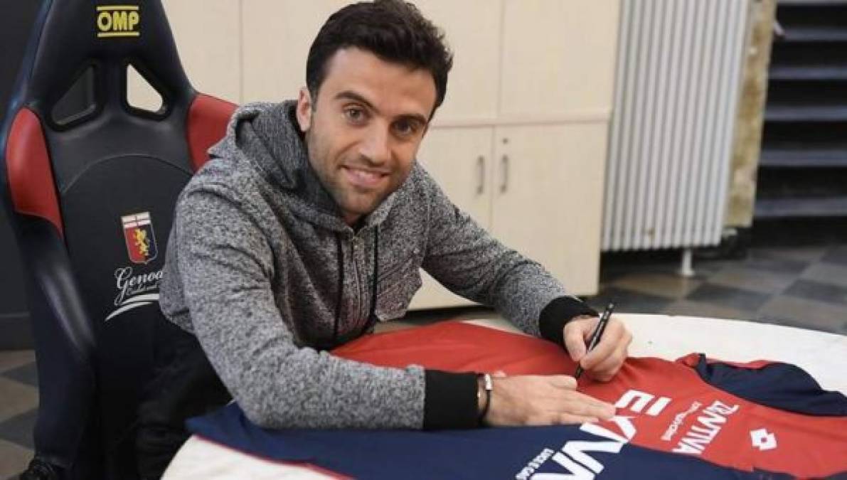 Giuseppe Rossi: El delantero italiano es nuevo jugador del Genova.