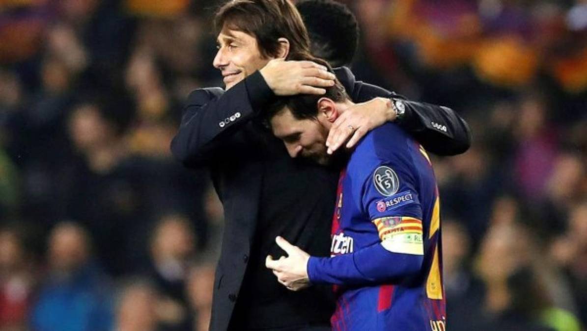 Antonio Conte es el entrenador del Inter de Milán y siempre ha expresado su admiración por Lionel Messi. En las últimas horas ha sonado con fuerza que el argentino es opción para llegar a dicha institución.