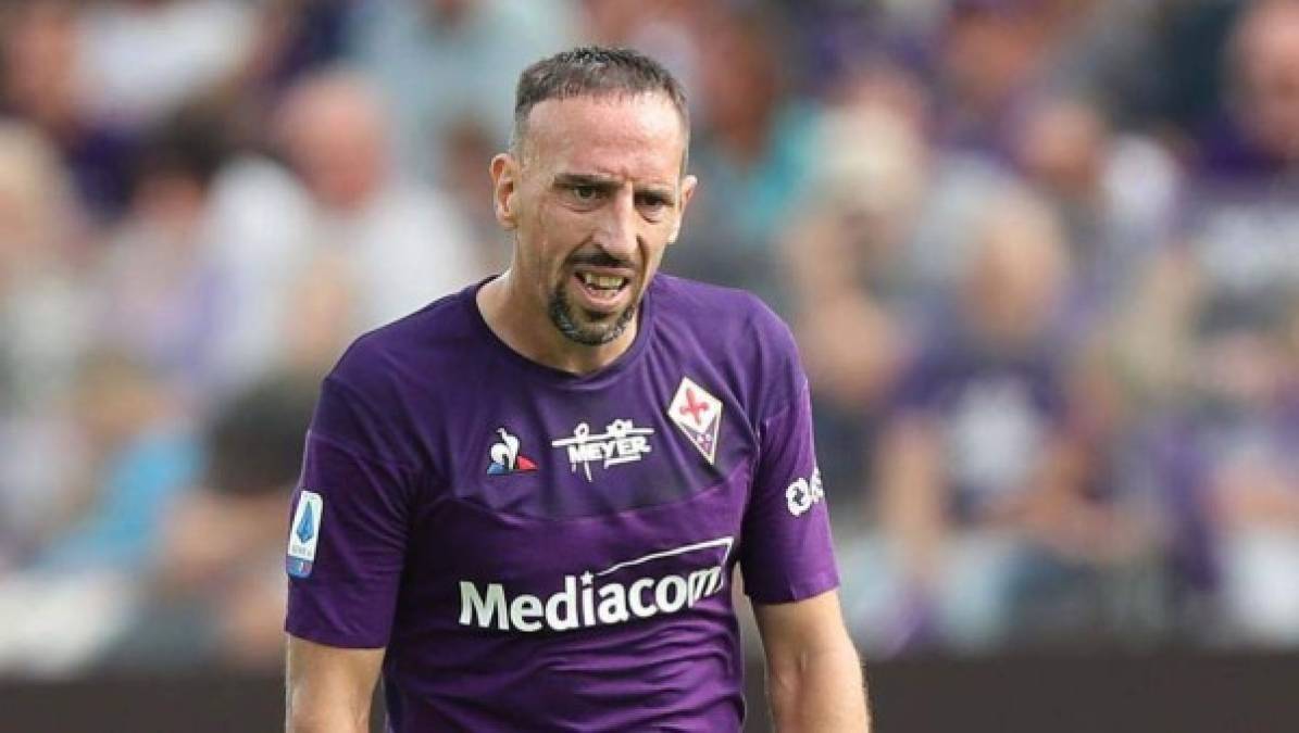 Frank Ribery: El experimentado jugador francés de la Fiorentina de Italia donó 50 mil euros para ayudar a los afectados por la pandemia del Covid-19.<br/>