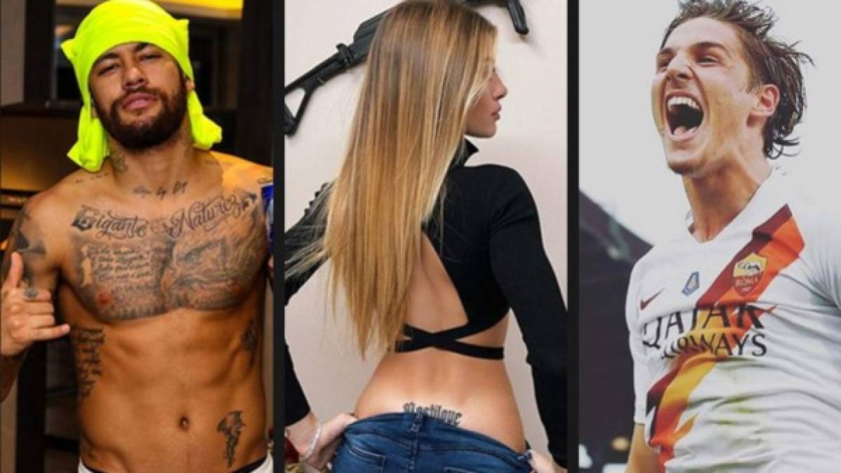Neymar ha intentado conquistar a la novia del italiano Zaniolo, sin embargo no ha tenido éxito.