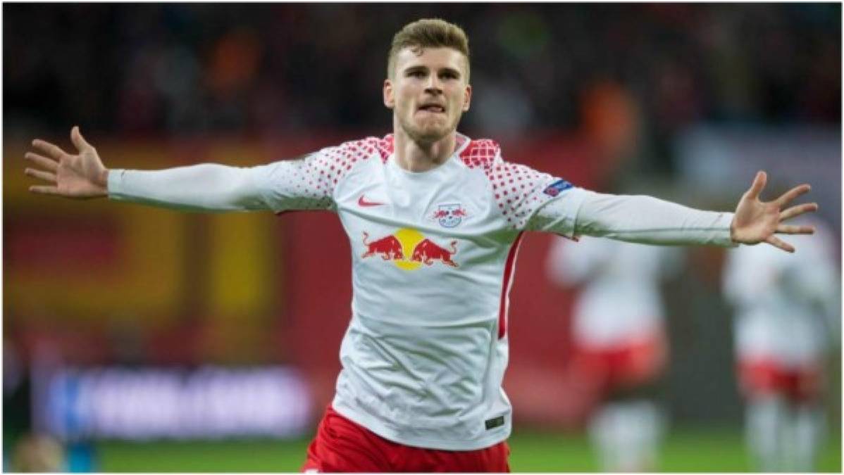 Timo Werner: El delantero alemán de 24 años de edad es uno de los que tiene en la mira el Barcelona si en un caso falla el fichaje de Lautaro Martínez.