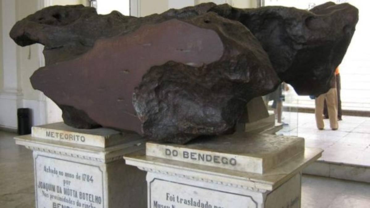 El gigantesco meteorito de Bendegó fue encontrado en 1784 en el estado de Bahía y pesa 5.260 kg, convirtiéndose en el segundo más grande del mundo.
