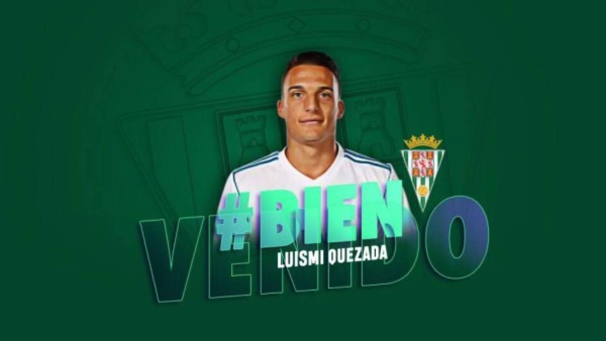 El Córdoba obtiene la cesión del carrilero zurdo dominicano Luismi Quezada por una temporada. Tiene 22 años y procede del Real Madrid Castilla.