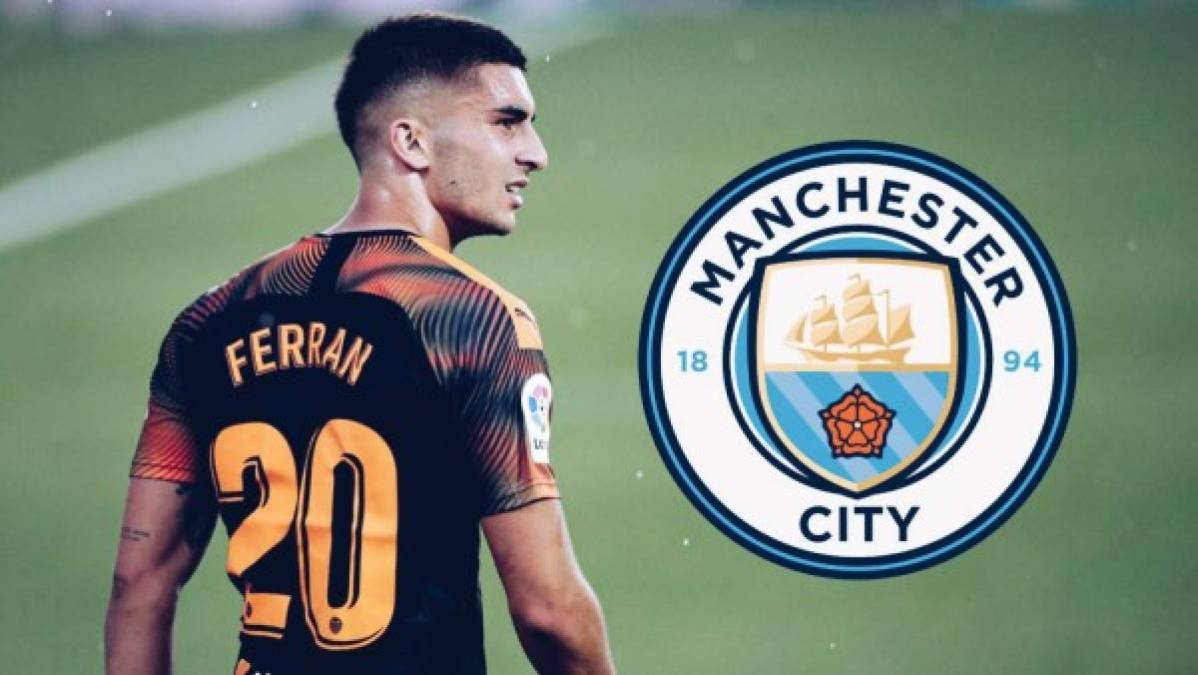 El Valencia estaría muy cerca de traspasar a Ferran Torres al Manchester City, según adelantó este jueves la Cadena SER, pues los contactos entre ambos clubes estarían muy avanzados. Salvo sorpresa, el traspaso podría concretarse en los próximos días.