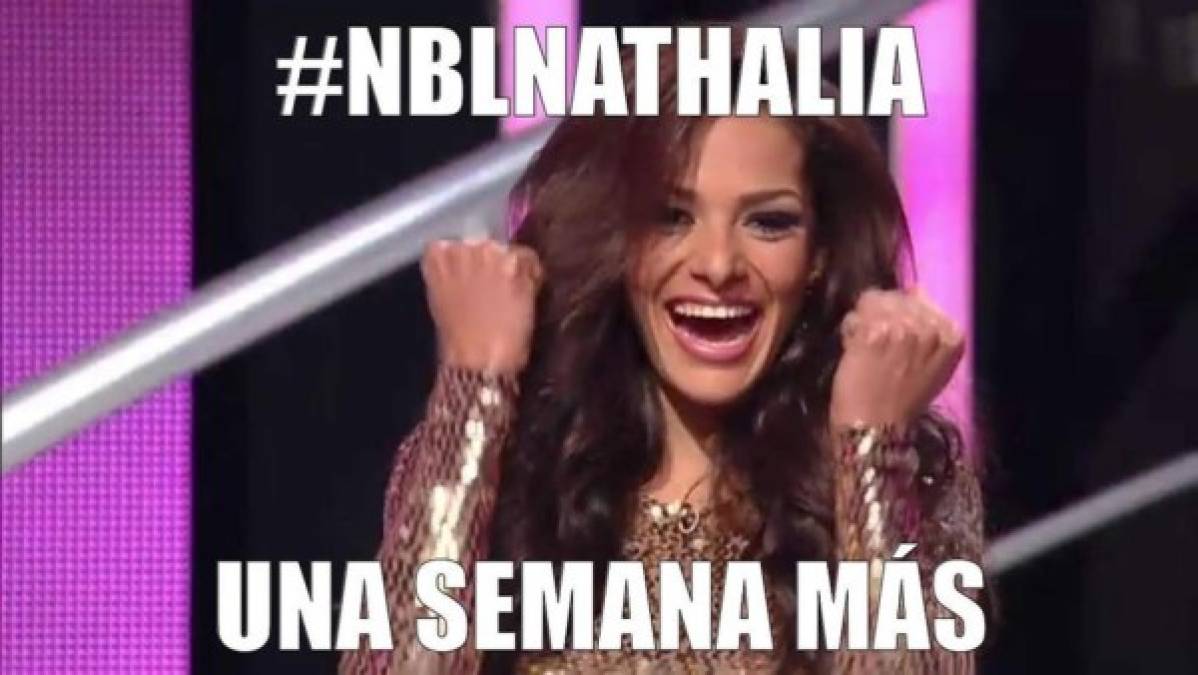 La hondureña Nathalia Casco ha sido salvada dos veces en el reality show de Univision, Nuestra Belleza Latina.