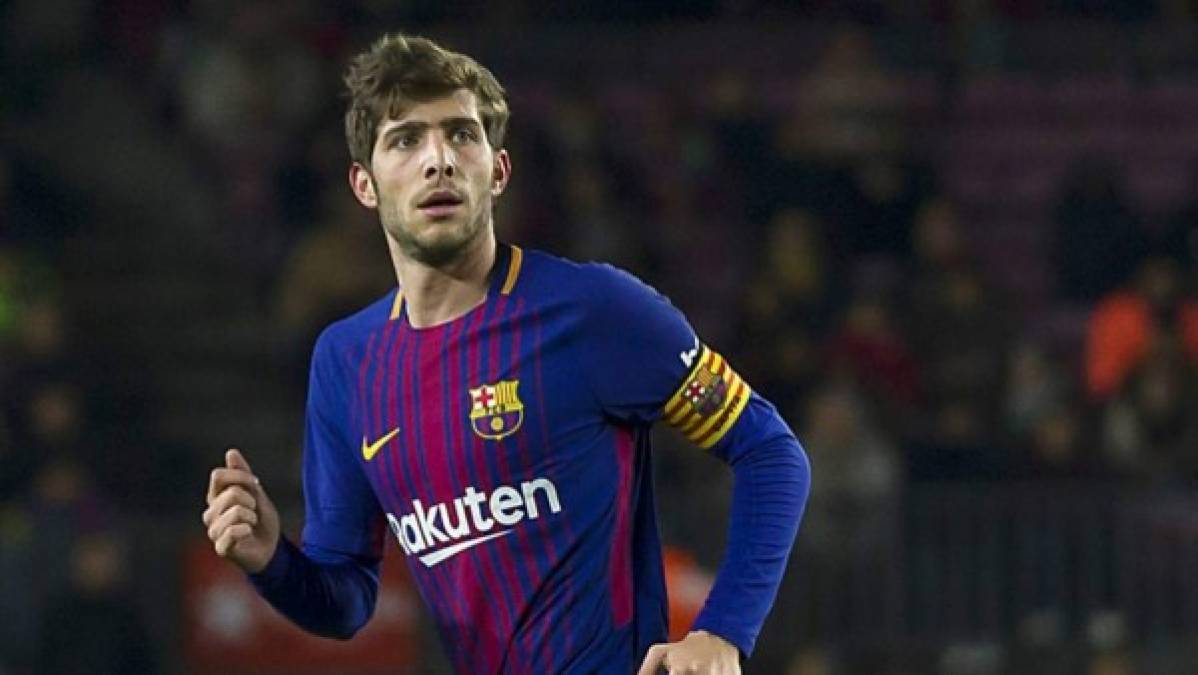 Sergi Roberto: Una de las grandes bajas, el jugador del Barcelona no ha sido tomado en cuenta para disputar el Mundial con España pese a su buena campaña con el club blaugrana.