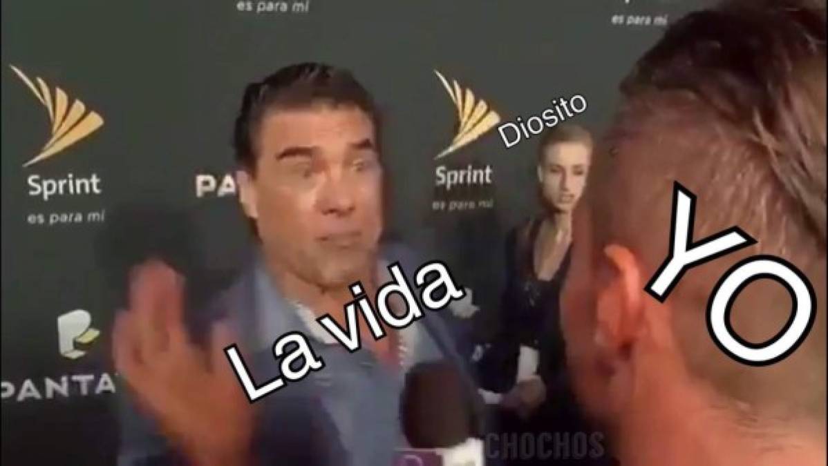 El actor mexicano Eduardo Yáñez está desde ayer en el ojo del huracán por haber golpeado a un periodista de 'El Gordo y la Flaca', cuando este le cuestionó sobre sus problemas con su hijo Eduardo Jr. El incidente se ha vuelto viral y ha desatado una ola de memes.