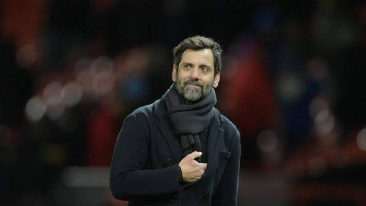 Quique Sánchez Flores (España): El entrenador de 53 años es uno de los candidatos para reemplazar a Lopetegui. Como entrenador ha estado al frente de clubes como Espanyol, Watford, Getafe, Atlético de Madrid, Benfica.