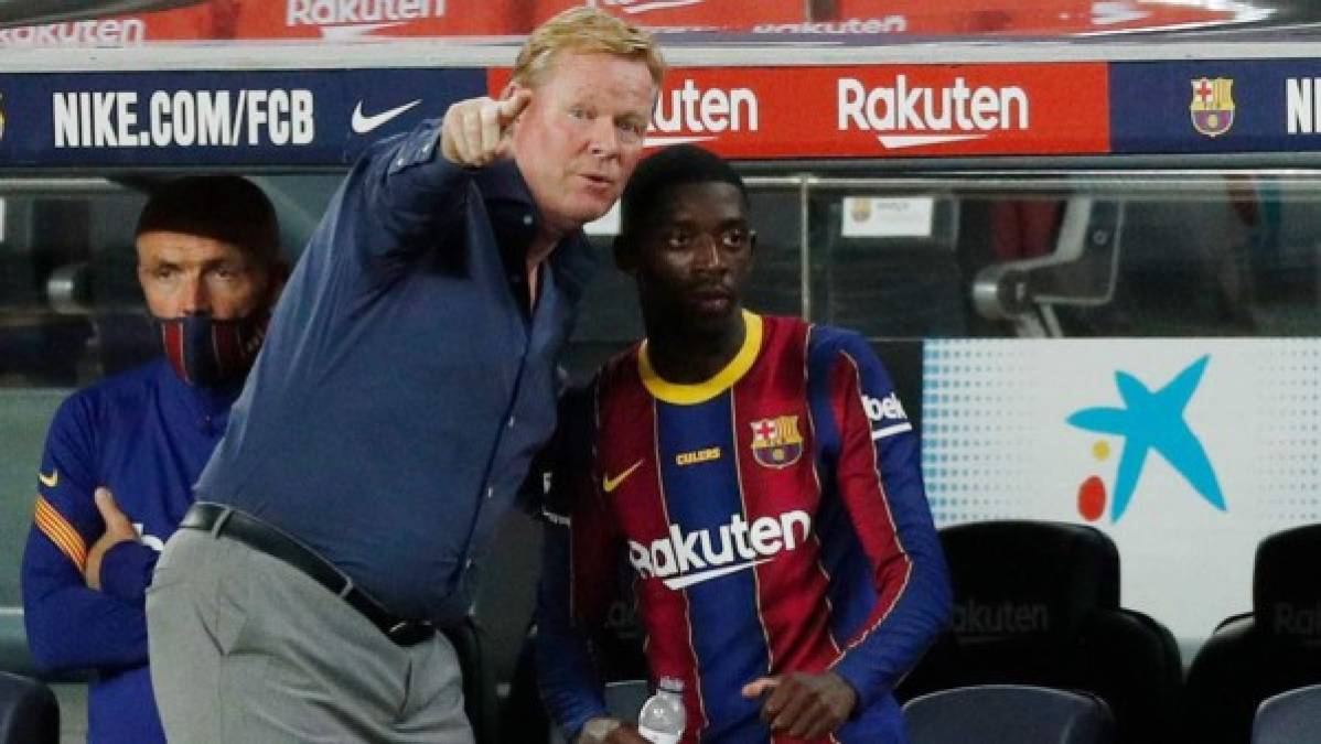 El secretario técnico del Barcelona, Ramón Planes, negó este viernes que se pueda producir una salida del extremo francés Ousmane Dembélé, después que algunas informaciones apuntaran a un posible interés del Manchester United.<br/><br/>'No hay ninguna negociación con el Manchester United. Es un jugador con el que contamos', afirmó Planes. 'Esperamos poder disfrutar de sus argumentos futbolísticos y estoy convencido de que hará un gran año con nosotros', agregó.