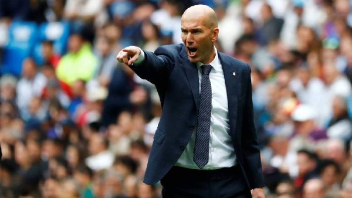 6. Zinedine Zidane (Real Madrid/España) - El entrenador francés gana en el equipo blanco la cantidad de 11.666.600 millones de euros.