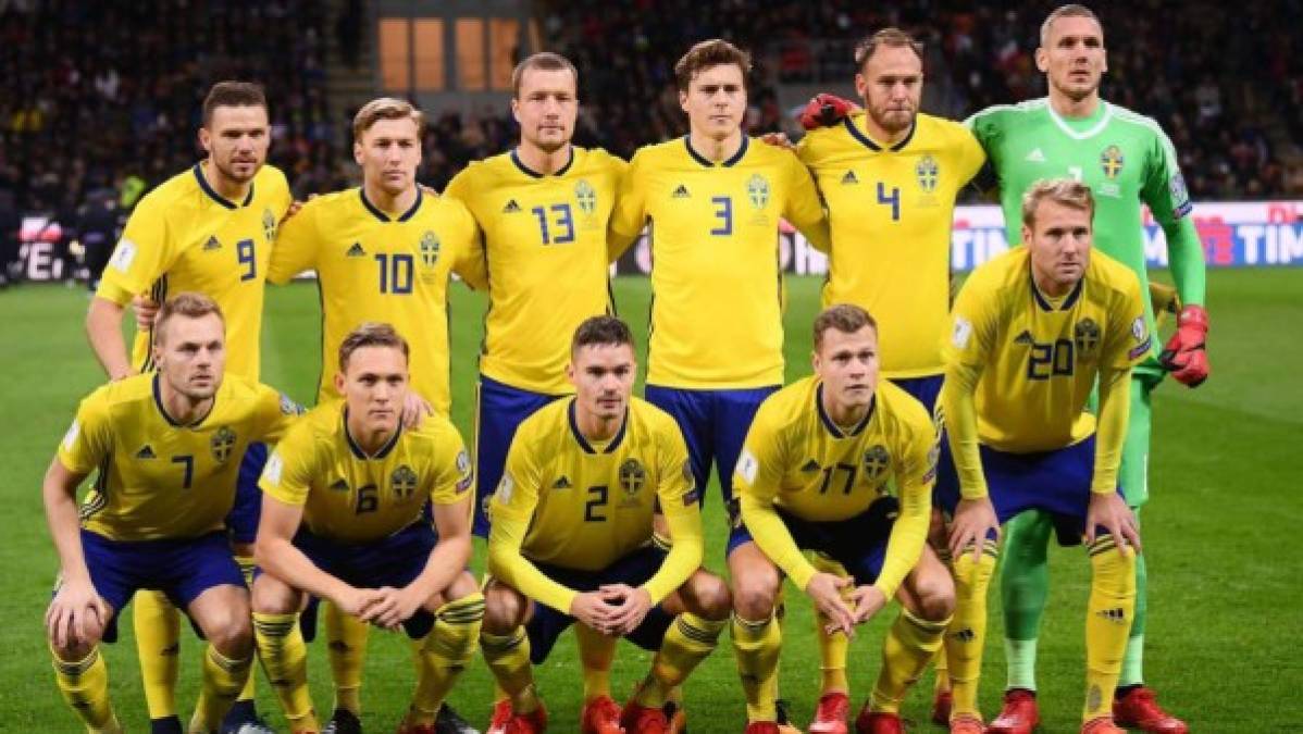 La selección de Suecia es la otra escuadra que no tiene jugadores que militen en su liga.