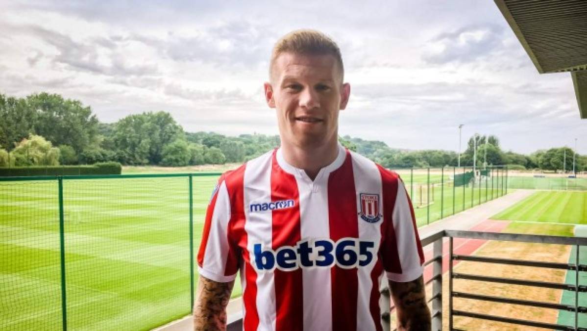 El irlandés James McClean, centrocampista zurdo de 29 años, jugará en el Stoke City. Llega del West Bromwich Albion.