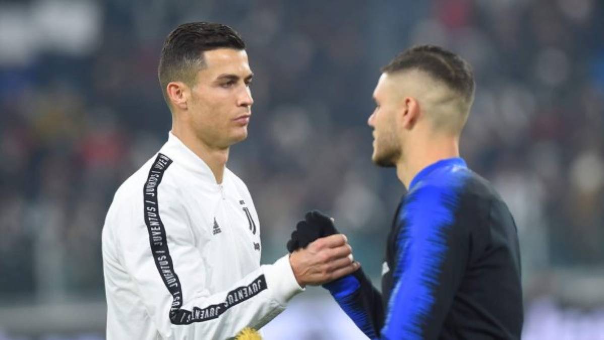 Cristiano Ronaldo: Según la Gazzetta dello Sport, el crack portugués habría dado el visto bueno para tener como compañero de ataque en la Juventus al argentino Mauro Icardi. El ariete sudamericano está con pie y medio fuera del Inter y CR7 cree que sería un buen compañero de ataque.