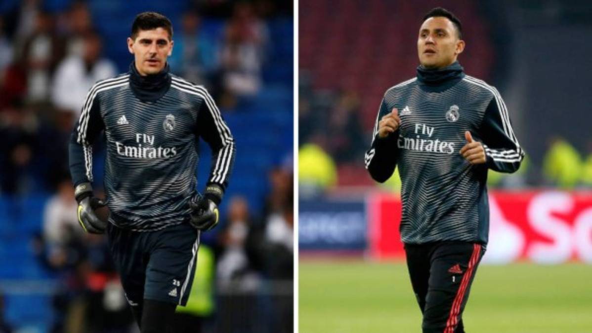 Thibaut Courtois - La más feroz competencia para Keylor Navas ha sido el portero belga, quien desde el 2018 alterna titularidad con el tico en una lucha que parecía no tener fin.